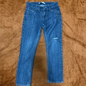 Levi's Straight Leg Denim Jeans - Blue